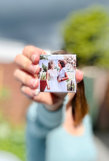 Gepersonaliseerde fotomagneet – jouw mooiste moment