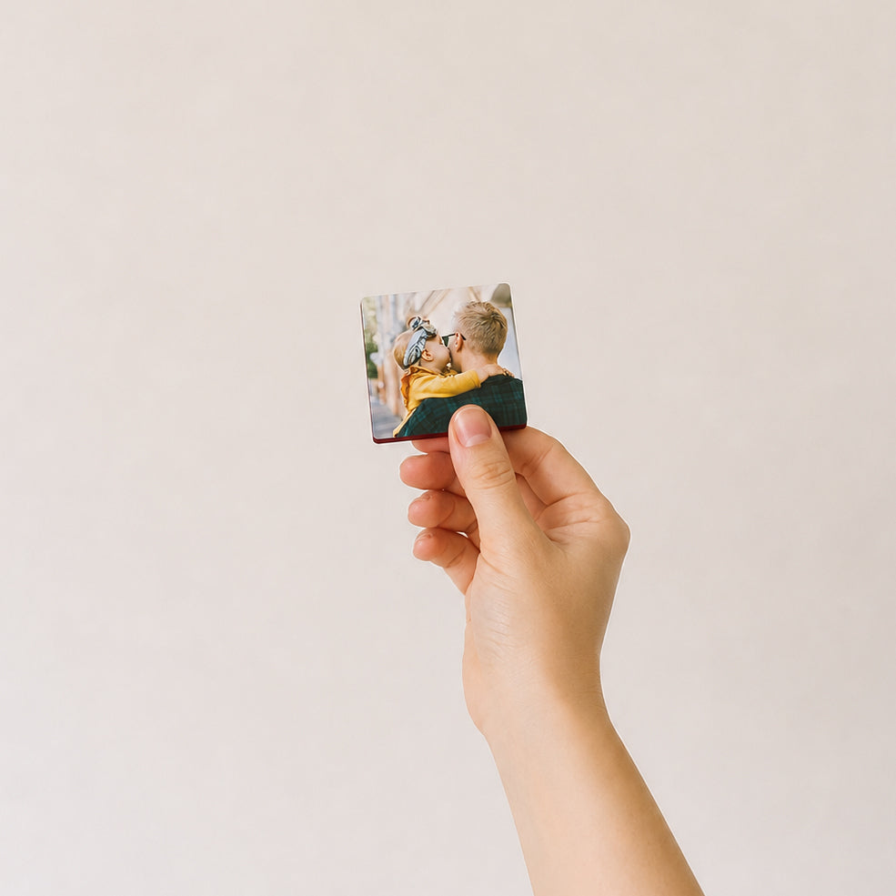 Personalised magnet 5x5 cm